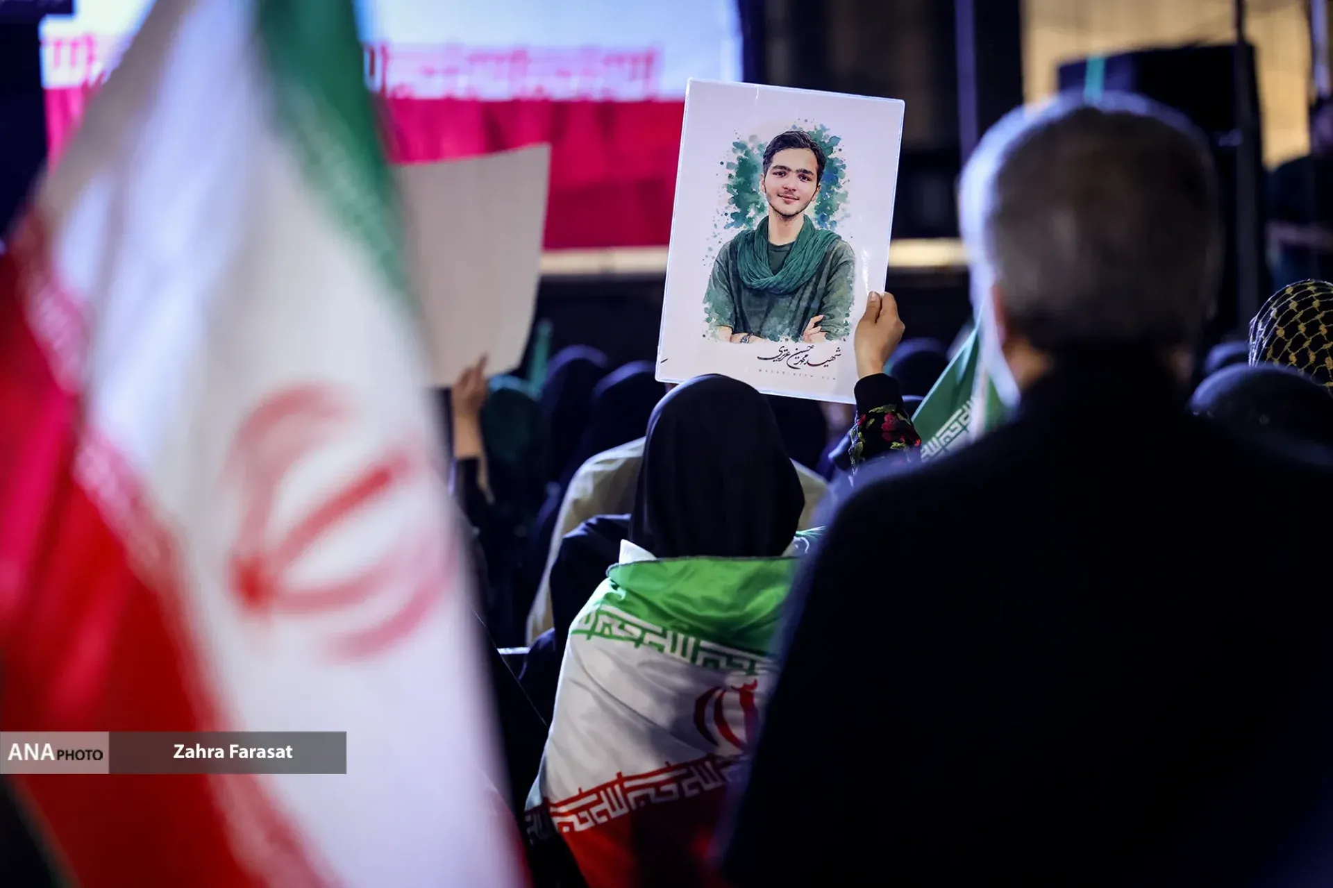 اجتماع حمایت از رزمندگان در مقابله با دشمن آمریکایی - صهیونی