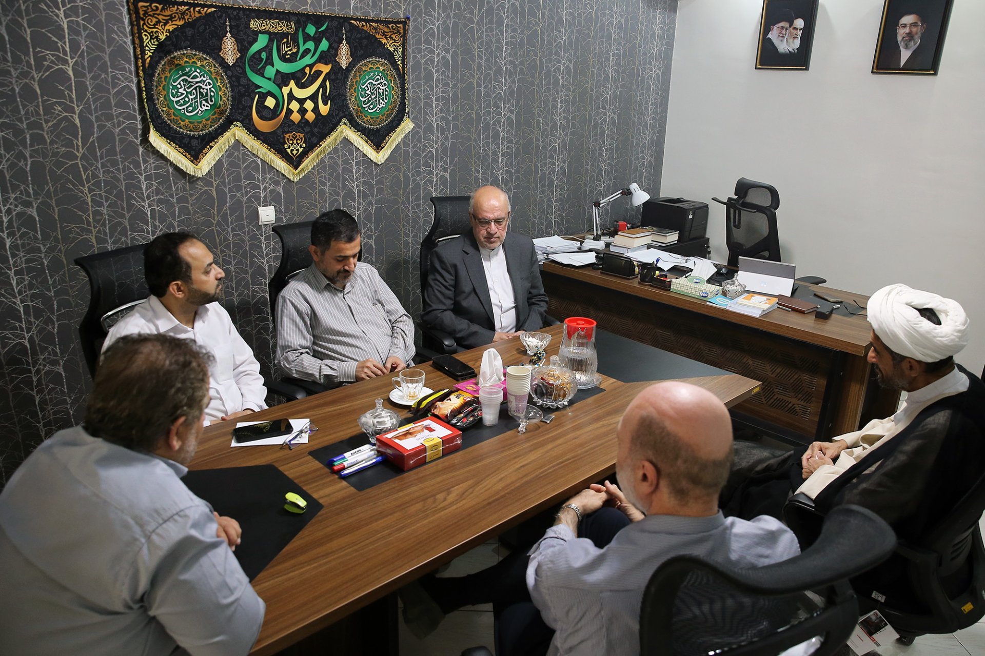 دیدار سفیر سابق ایران در لبنان با رئیس پژوهشگاه علوم و معارف انقلاب اسلامی